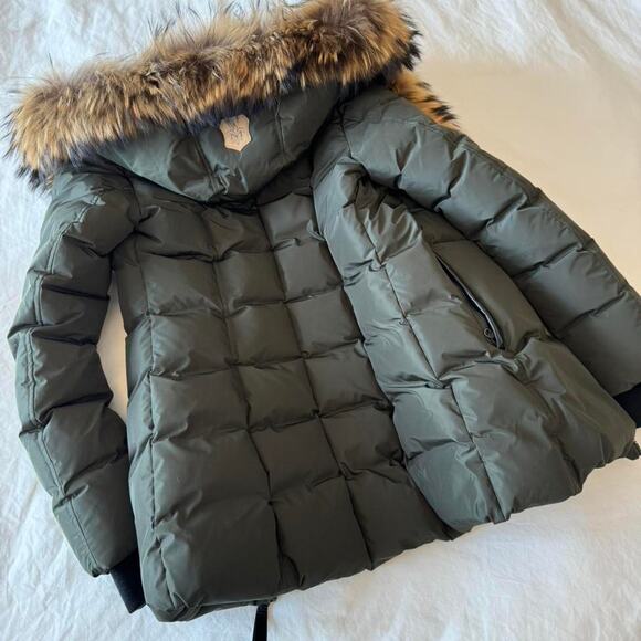 Green mackage puffer jacket - Picture 4 of 6